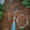 Tassel menta-ezüst nyaklánc - Image 4