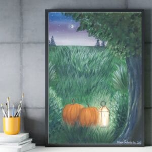 La Vida Art & Jewerly gyedi festmény nappaliba – Gabriella Vida kézzel festett modern kép ajándékba