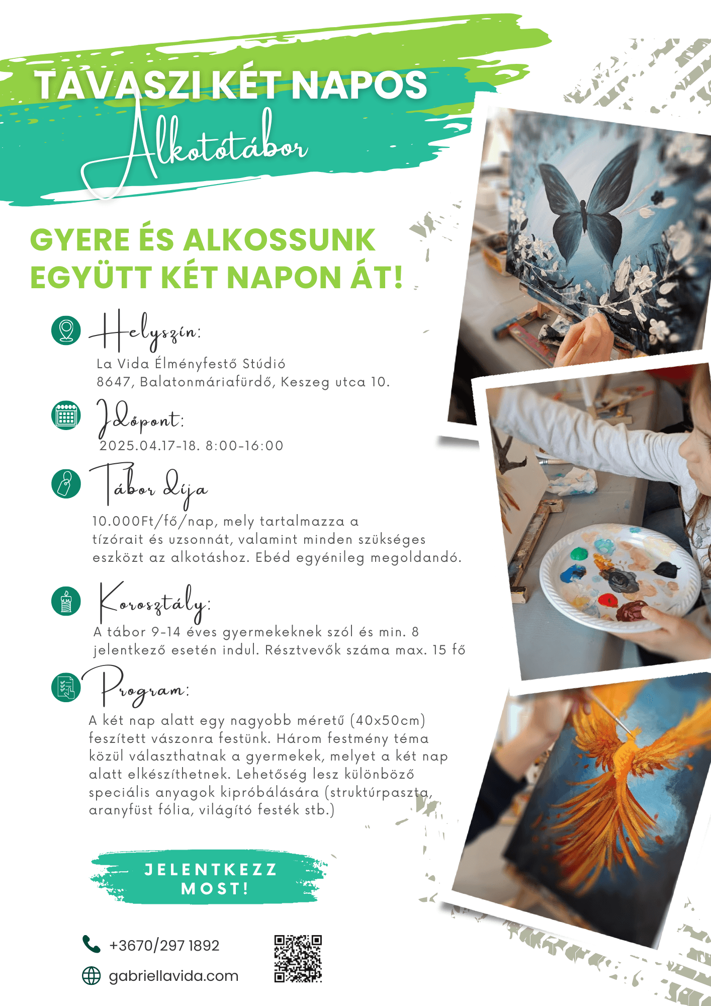 Tavaszi két napos alkotótábor