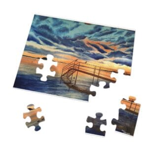 Naplemente stéggel puzzle - Vida Gabriella