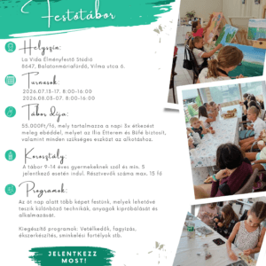 Nyári napközis festőtábor