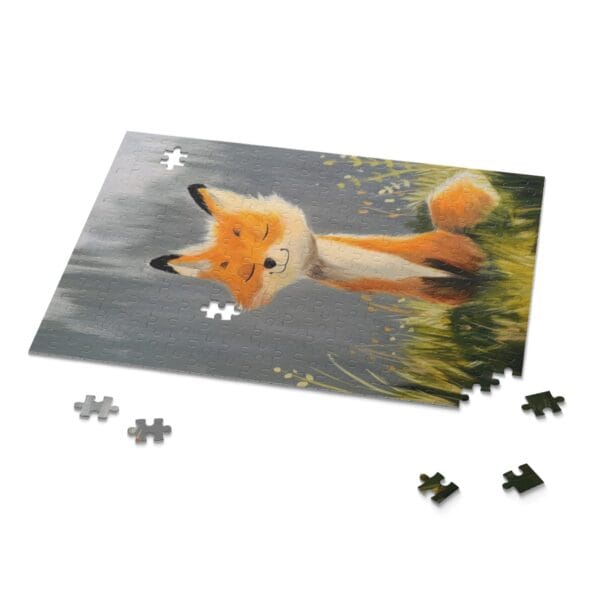 Puzzle - Róka- kirakó 120db, A/4 méret