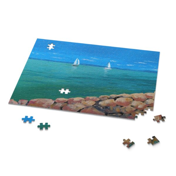 Puzzle - Magyar tenger - kirakó 120db, A/4 méret
