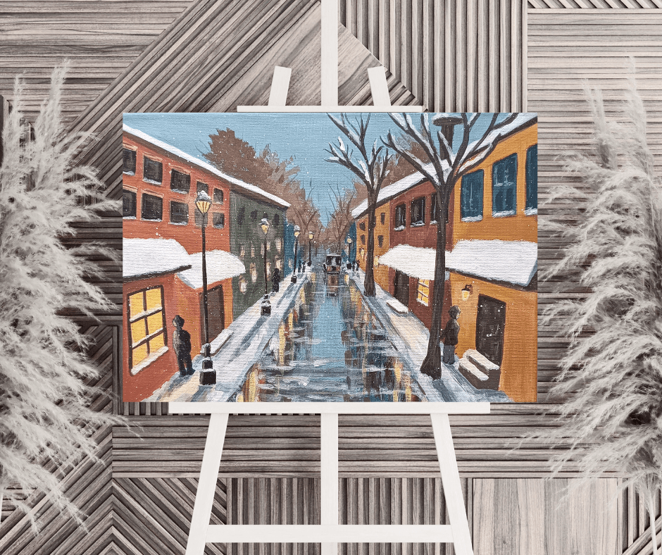 Téli utcakép 1. - Image 2