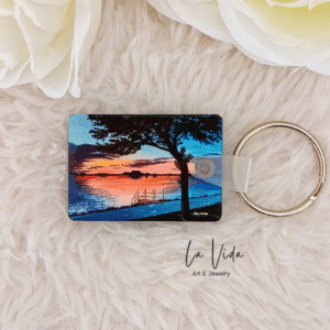 Kulcstartó - műanyag, Balaton