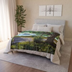 Pléd - ágytakaró, plüss