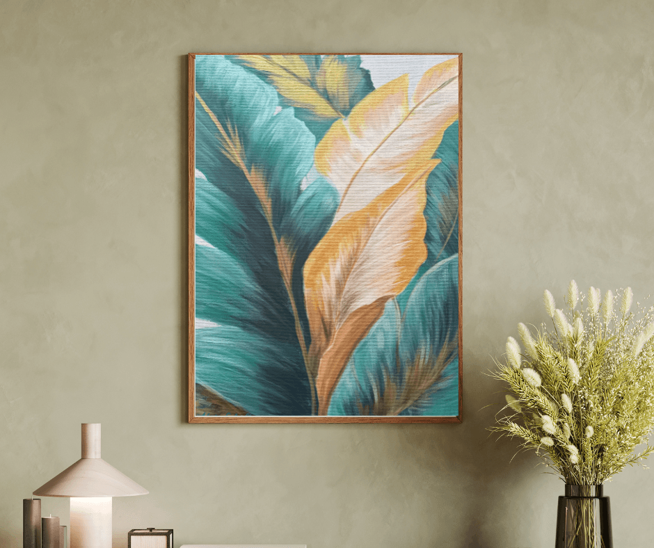 La Vida Art & Jewerly gyedi festmény nappaliba – Gabriella Vida kézzel festett modern kép ajándékba