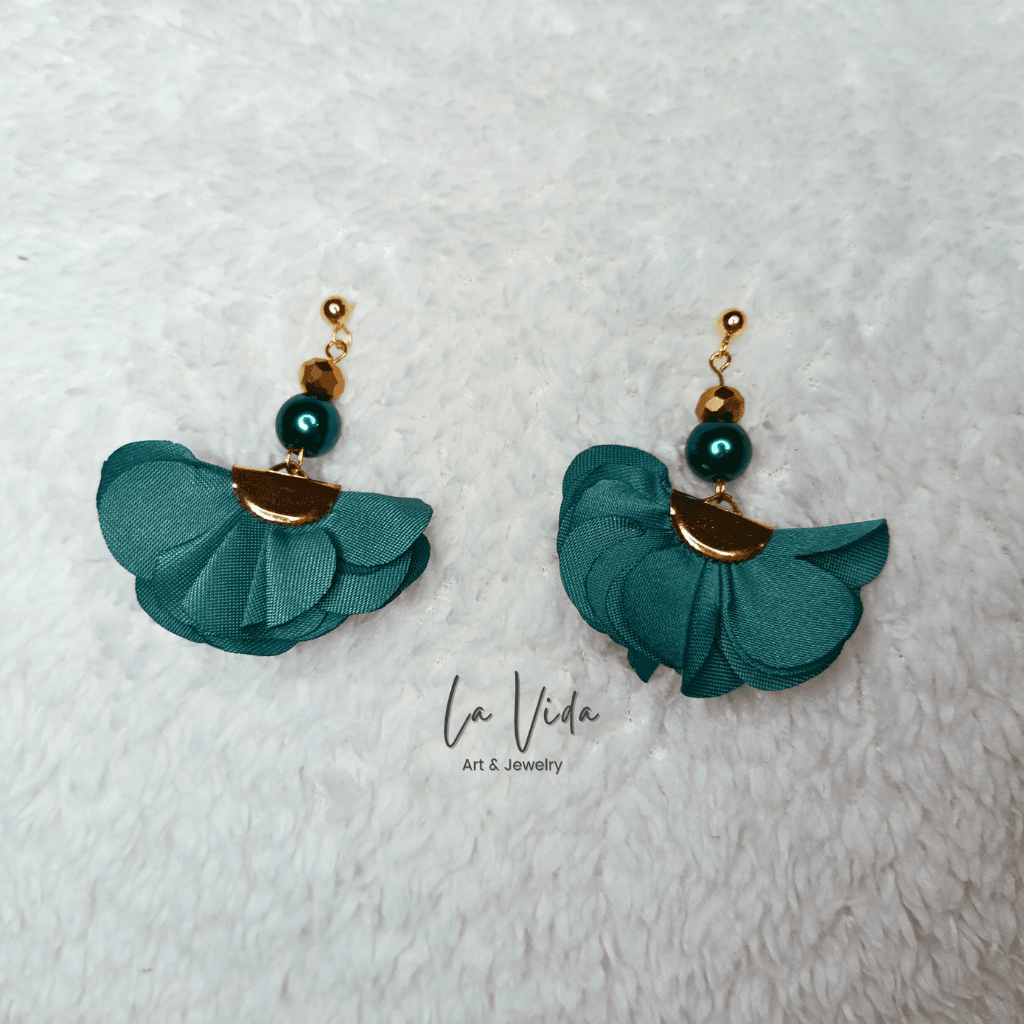 Spring- legyező statement fülbevaló - Image 4