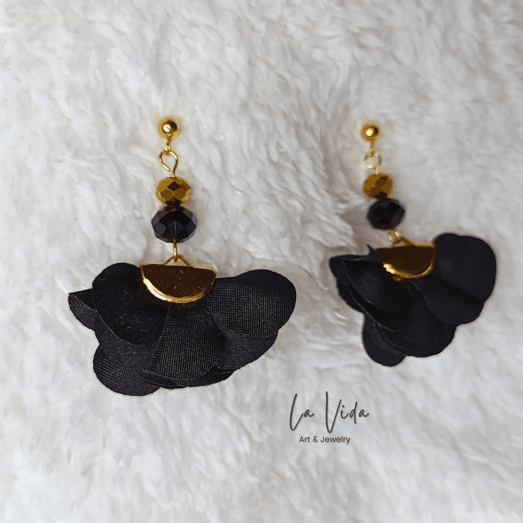 Spring- legyező statement fülbevaló - Image 3