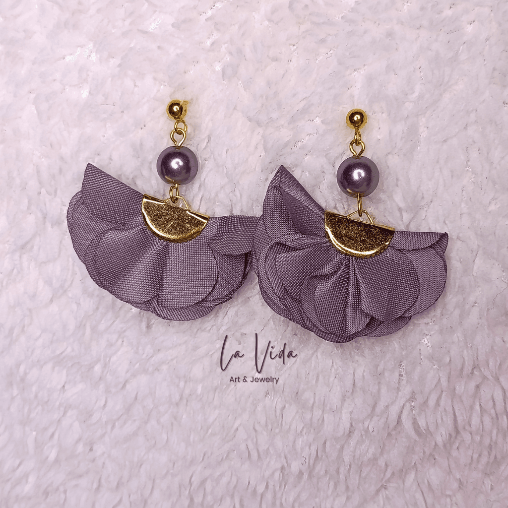 Spring- legyező statement fülbevaló - Image 2