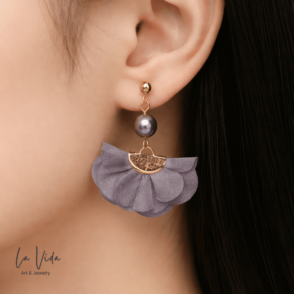 Spring- legyező statement fülbevaló - Image 14