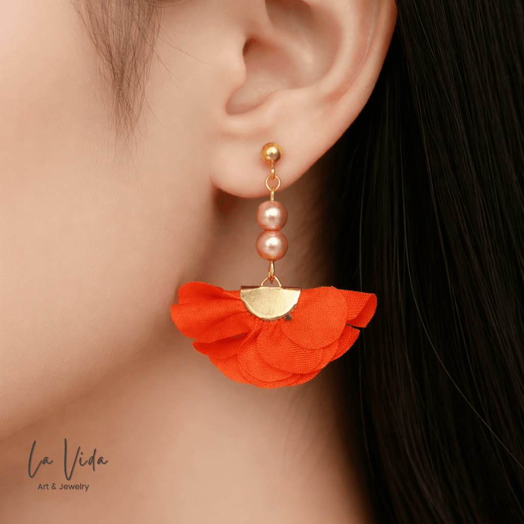 Spring- legyező statement fülbevaló - Image 12