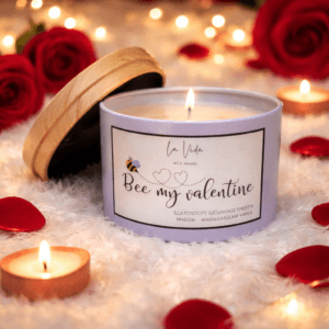 La Vida Art & Jewerly kézzel készített szójaviasz gyertya