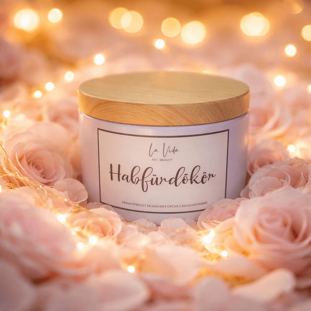 La Vida Art & Jewerly kézzel készített szójaviasz gyertya