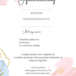 Élményfestés Ajándékutalvány