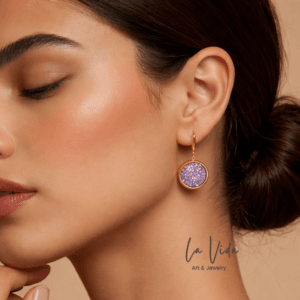 10mm arany francia kapcsos csillogó fülbevaló