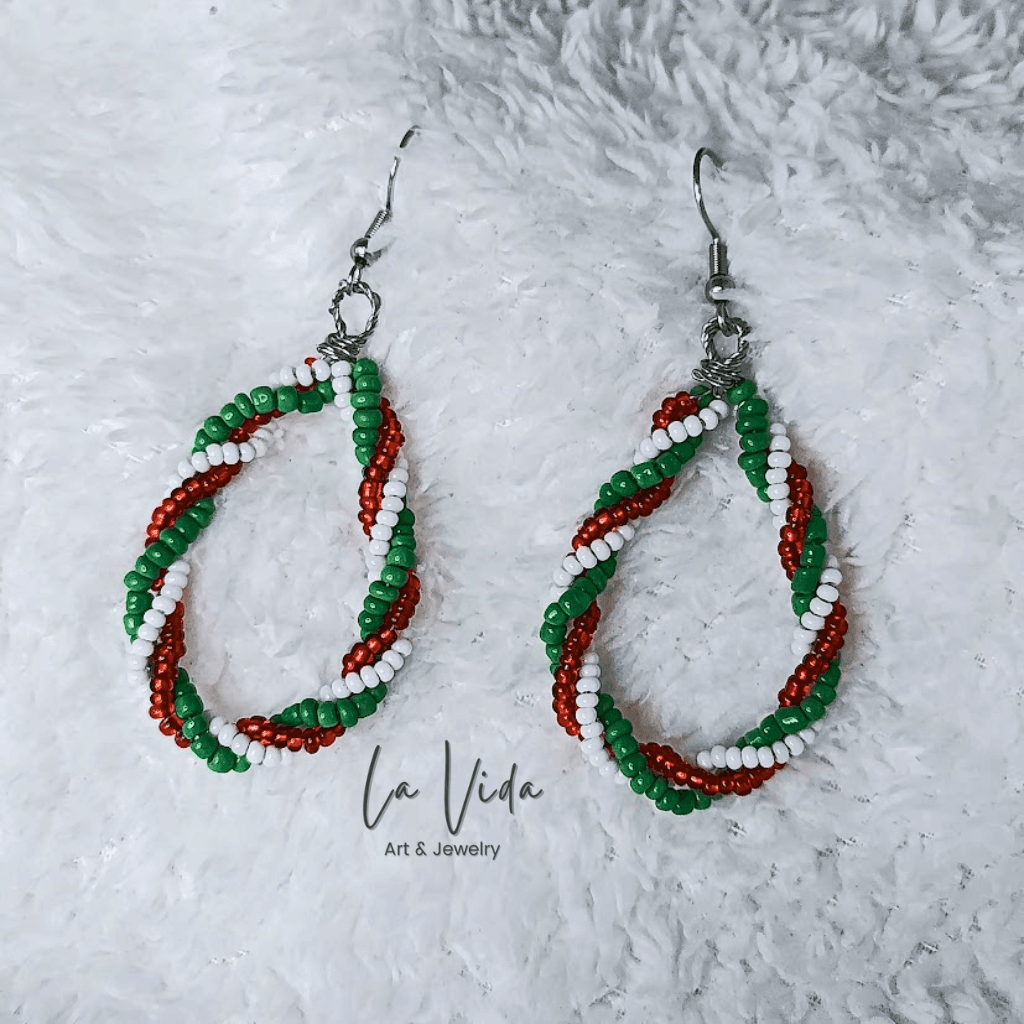 Nemzeti színű fülbevaló - Wired - Image 2