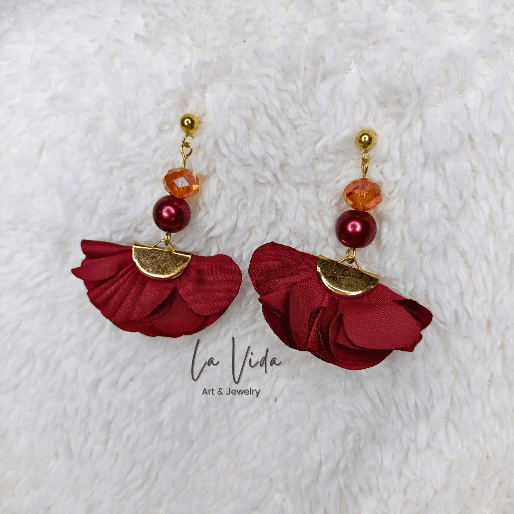 Spring- legyező statement fülbevaló - Image 10