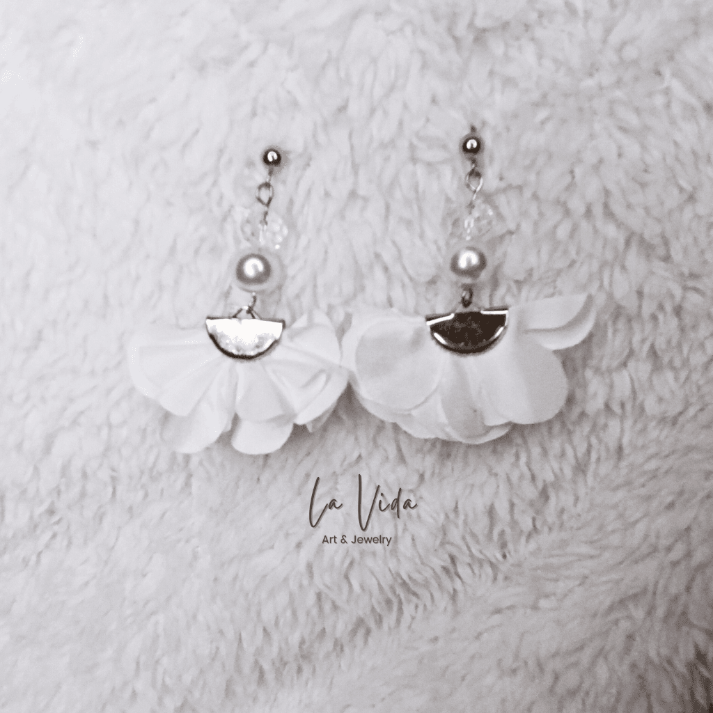 Spring- legyező statement fülbevaló - Image 8