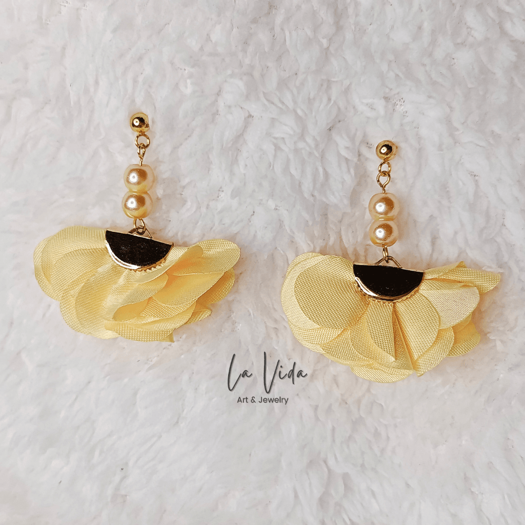 Spring- legyező statement fülbevaló - Image 7