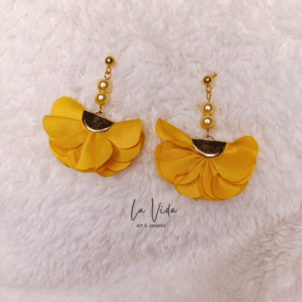 Spring- legyező statement fülbevaló - Image 6