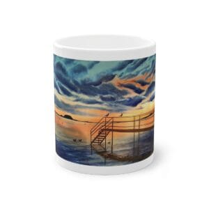 egyedi ajándék – Gabriella Vida modern festményes bögre ajándékba