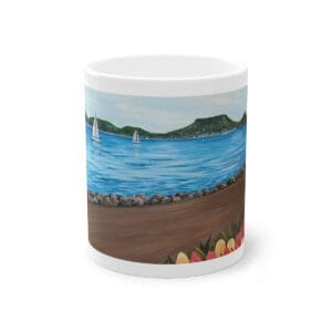 egyedi ajándék – Gabriella Vida modern festményes bögre ajándékba