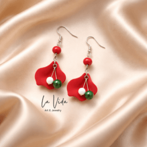 nemzeti színű fülbevaló La Vida Art & Jewerly